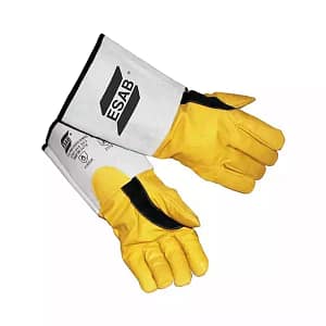 ESAB TIG Hand Gloves – Premium Leather, Heat Resistant (14 Inches)