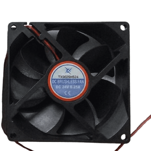 3.5-Inch 24V DC Brushless Cooling Fan – Industrial Welding Machine Spare (FAN001)