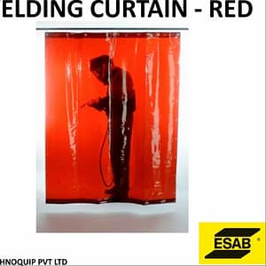 ESAB Welding Curtain Red 1800x1400 UV Resistant Safety Screen [SKU: 0700008004L]