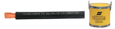 ESAB Welding Cable CU 70 Sq.mm HOFR High Flex Copper Welding Cable [SKU: 4600600167]
