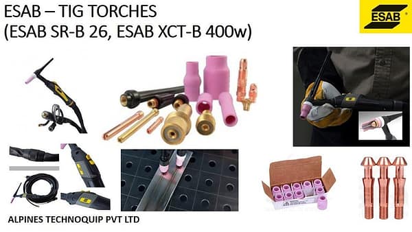 ESAB EXEOR TIG XCT 400w,4M Professional Welding Equipment [SKU: 700026334]
